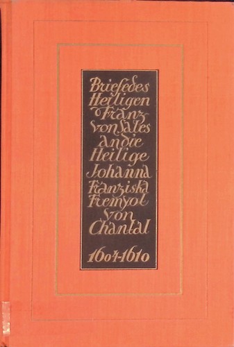 Briefe des heiligen - , franz