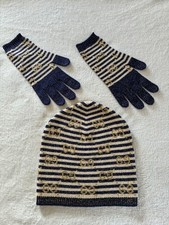 Gucci Mütze Handschuhe Set Winter Neu