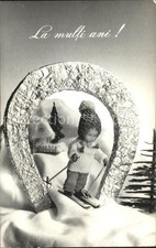 Hufeisen Puppe Skifahren