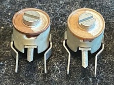 5x Vintage Keramik-Trimmer