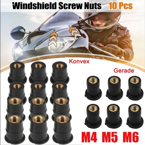 Gummimuttern motorrad - m6,