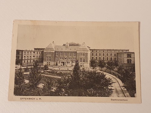 Postkarte offenbach main - am,