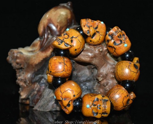 3cm knochen türkis schädel - 3cm,
