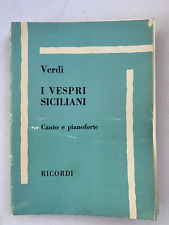 Noten. Verdi. I Vespri