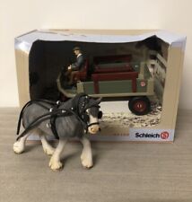 Schleich 40190 Pferdewagen Kutsche mit Clydesdale Stute - vollständig mit OVP!