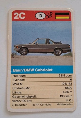 Baur bmw cabriolet - 2c,