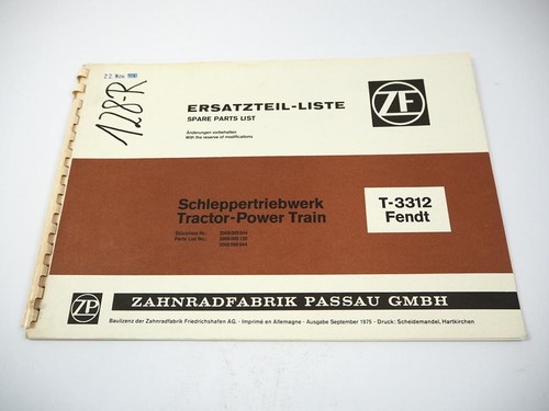 Original 3312 - zf, t-3312