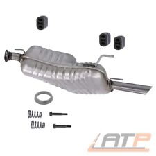 ENDSCHALLDÄMPFER AUSPUFF SCHALLDÄMPFER FÜR OPEL VECTRA B 1.6 1.8 2.0 2.2 16V