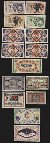 Bielefeld 15x serienscheine - ,