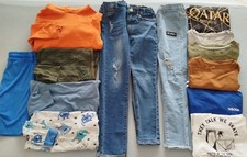 Bekleidungspaket Jungen 14 Teile 122/128 Hoodie Jeans T-Shirts Langarmshirts