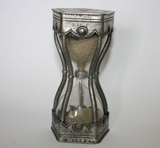 antike Sanduhr Montierung Zinn