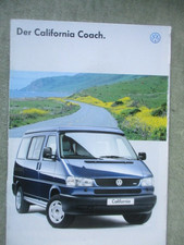 VW T4 California Coach Katalog
