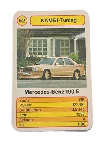 Mercedes benz 190 e2 - 190, e