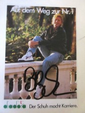 Autogramm  original  Boris