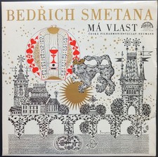 Smetana - Má Vlast, VÁCLAV NEUMANN, 2 LP, Supraphon, STEREO