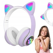 On Ear Kopfhörer 5.0 Kinder Bluetooth Kabellos Stereo Bass Kopfhorer Faltbare DE