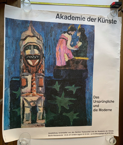 Vintage poster plakat berlin - vintage,