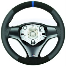 BMW E81 E82 E87 E88 E90 E91 E92 E93 M Leder Lenkrad neu beziehen Alcantara PA MN