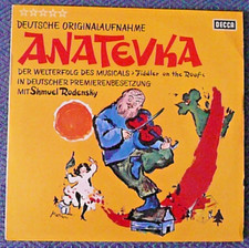 4 x  - LP's Anatevka, Hair