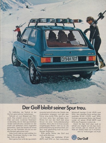 Volkswagen golf reklame - volkswagen,