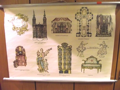 Alte landkarte lehrtafel - alte,