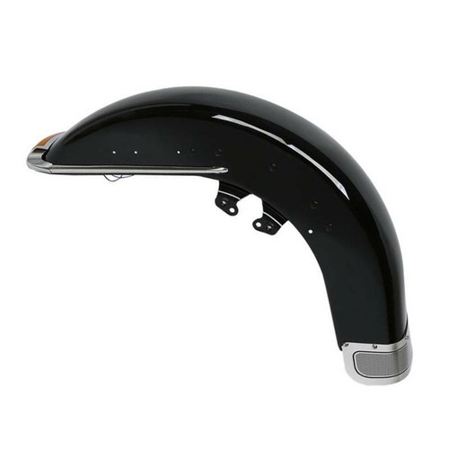 Black front fender - fender, assembly