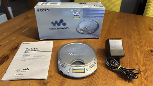 Sony cj501 diskman player - sony, cd-player