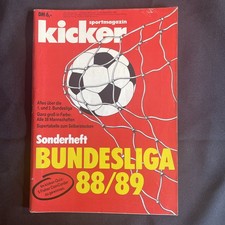 Kicker Bundesliga Sonderheft 1988/89 