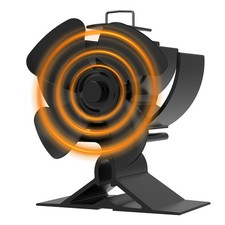 Kaminventilator mit 4 Flügeln