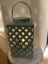 Keramik Deko Laterne Windlicht