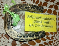 Glücksbringer Hufeisen von