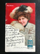 AK Litho (280) Werbung für Sanitol Tooth Powder Zahn Pulver RAR