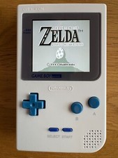 Nintendo Game Boy Pocket Handheld incl. CleanPower und Q5 IPS Backlight mit OSD