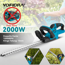 YOFIDRA® Akku Heckenschere
