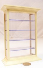Puppenhaus Naturoptik Ladentheke Vitrine Maßstab 1:12 BEF134 tumdee