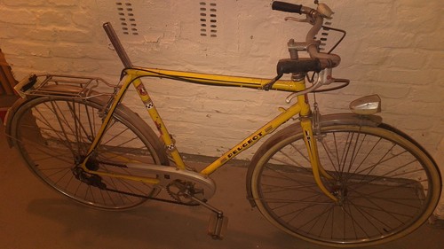 Vintage peugeot touren rad mit - vintage-peugeot, touren-rad