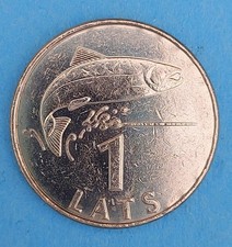 LETTLAND 1 LATS 2008 ⭐ KM#