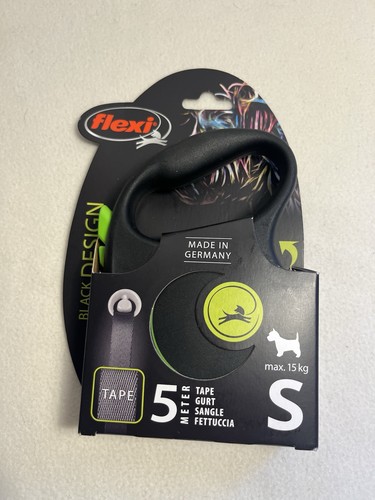Flexi black design leine - flexi,