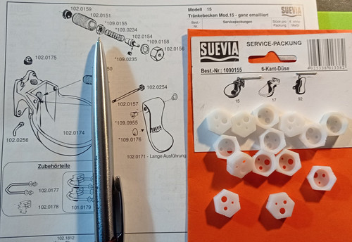 Suevia kant düse stk - 6,