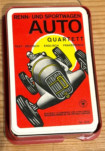 Quartett auto renn - -,