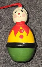 DDR Vintage. Puppe    Baumanhänger alt Tannenbaum Weihnachtsschmuck.,