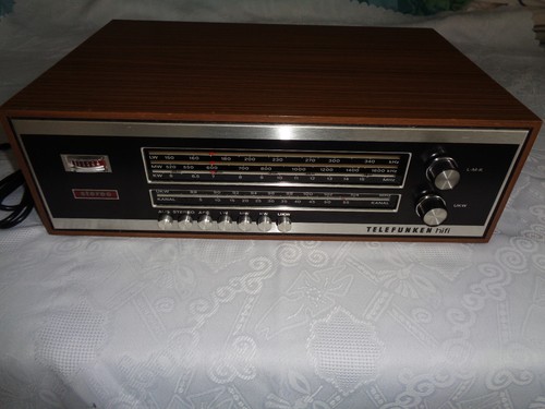 Stereo radio hifi telefunken - stereo,