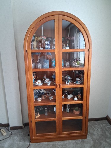 Vitrine teak - vitrine,,