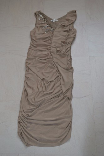 Kleid beige festlich - gr.,