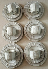 NEU ♥ MELITTA Friesland Ceracron Boutique Reiskornrelief Kaffeeservice 6x Gedeck