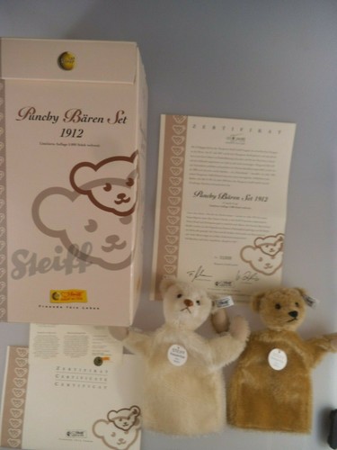Steiff punchy bären set - punchy,