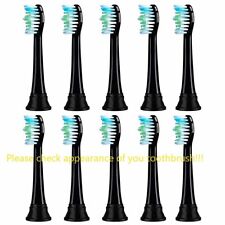 10Pack Zahnbürstenkopf nur für Denta-M / Denta M/LESDM BLACK