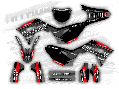 Grafik set passend honda - grafik, crf
