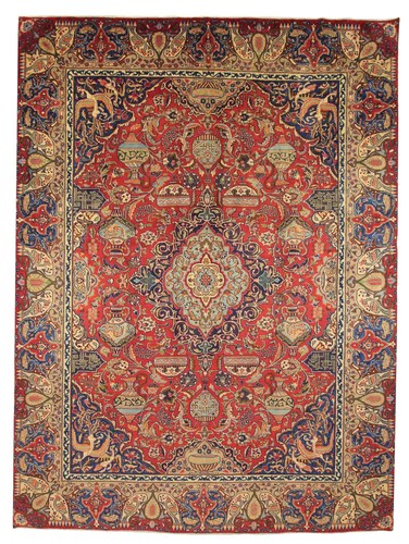 Teppich kashmar handgeknüpft - kashmar,