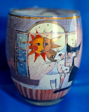 GOEBEL Rosina Wachtmeister *BUONGIORNO* Windlicht/Teelicht -Neuwertig/Unbenutzt